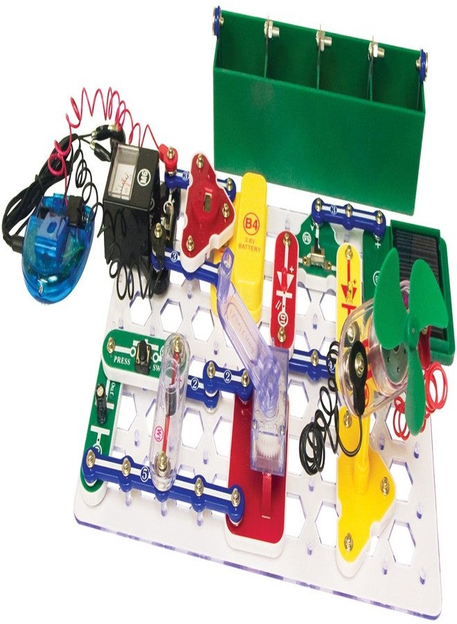 Snap Circuits Green Alternative Energy Electronics Exploration Kit | Over 125 STEM Projects | Full Color Project Manual | 40 Parts | STEM Educational Toys for Kids 8+ - Image 2